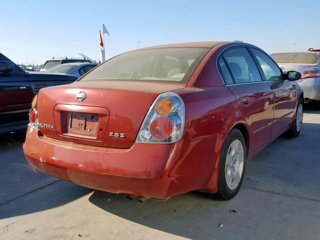 1N4AL11D63C267574 - 2003 NISSAN ALTIMA BAS RED photo 4