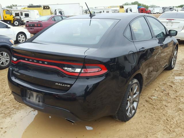 1C3CDFBB0FD213670 - 2015 DODGE DART SXT BLACK photo 4