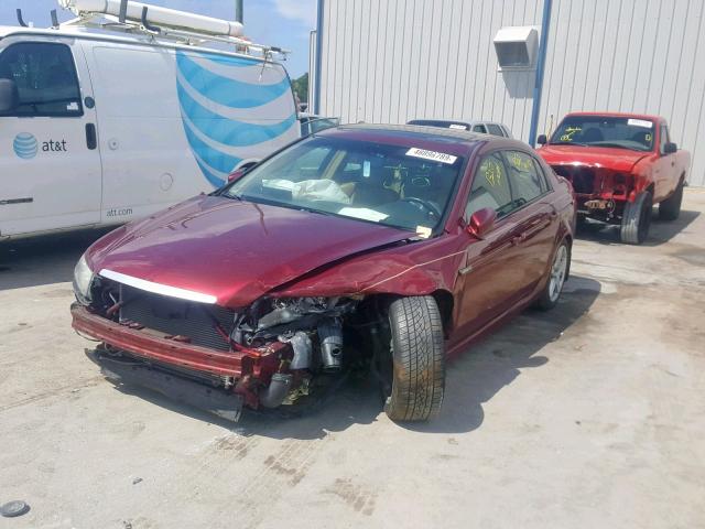 19UUA66256A031551 - 2006 ACURA 3.2TL RED photo 2