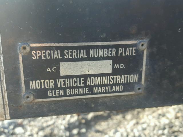 AC231369MD - 2005 UTILITY TRAILER BLACK photo 10