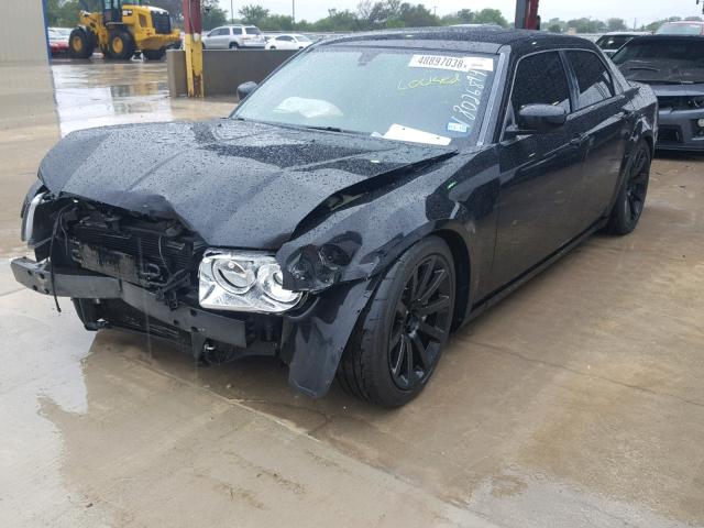 2C3LA73W26H336762 - 2006 CHRYSLER 300C SRT-8 BLACK photo 2