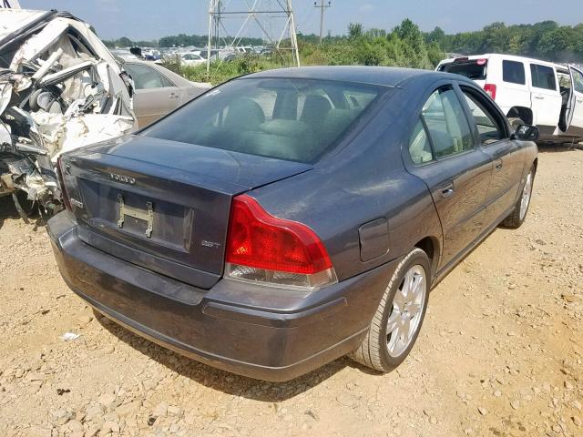 YV1RS592462544768 - 2006 VOLVO S60 2.5T SILVER photo 4