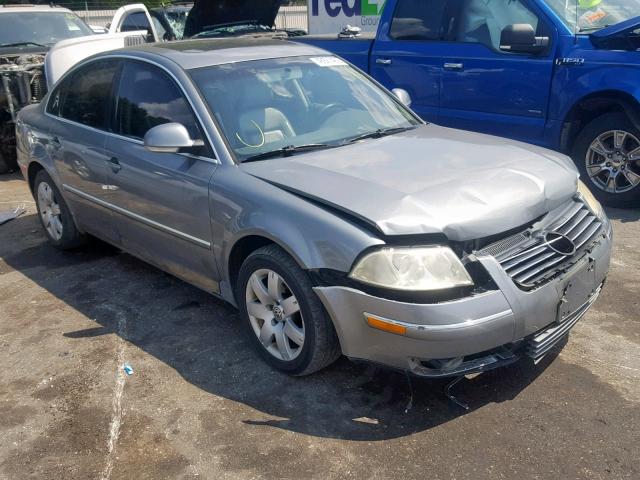 WVWAE63B75E061507 - 2005 VOLKSWAGEN PASSAT GLS SILVER photo 1