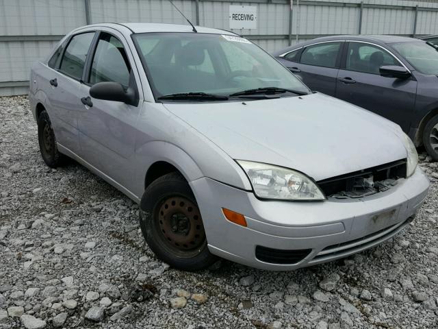 1FAFP34N07W334619 - 2007 FORD FOCUS ZX4 SILVER photo 1