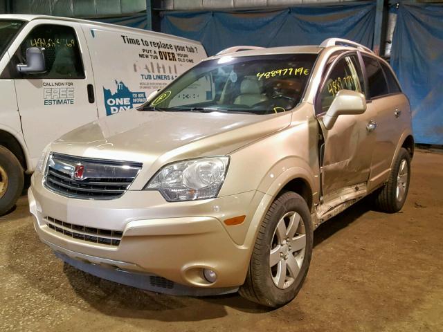 3GSCL53728S644893 - 2008 SATURN VUE XR GOLD photo 2