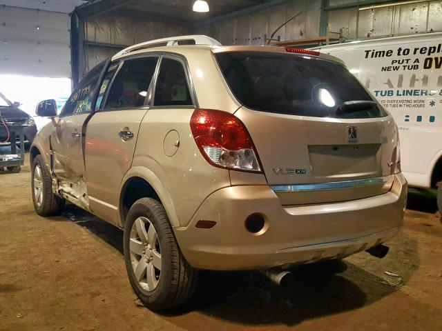 3GSCL53728S644893 - 2008 SATURN VUE XR GOLD photo 3