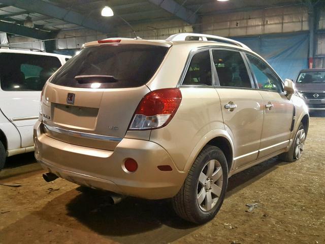 3GSCL53728S644893 - 2008 SATURN VUE XR GOLD photo 4