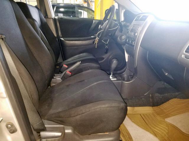 JS2RA62S375354801 - 2007 SUZUKI AERIO GRAY photo 5