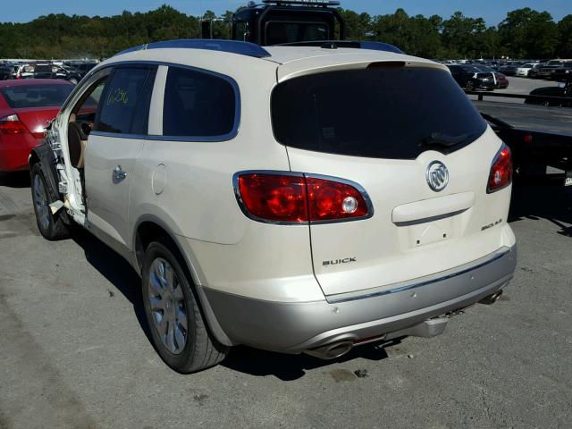 5GAKRDED3CJ423088 - 2012 BUICK ENCLAVE WHITE photo 3