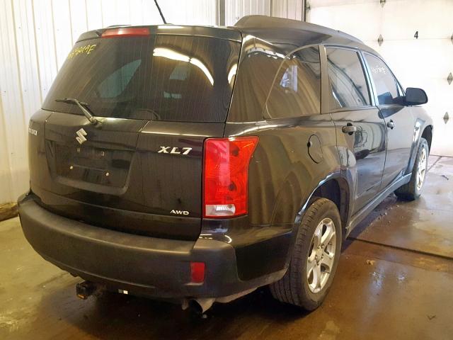 2S3DA417276127790 - 2007 SUZUKI XL7 LUXURY BLACK photo 4