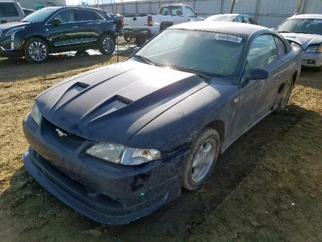 1FALP42T3RF210356 - 1994 FORD MUSTANG GT BLACK photo 2