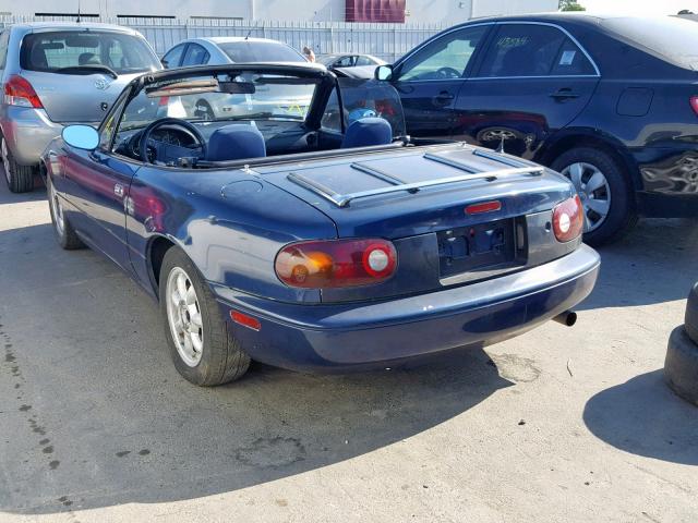 JM1NA3510L0153715 - 1990 MAZDA MX-5 MIATA BLUE photo 3