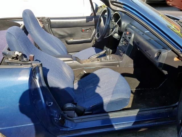 JM1NA3510L0153715 - 1990 MAZDA MX-5 MIATA BLUE photo 5