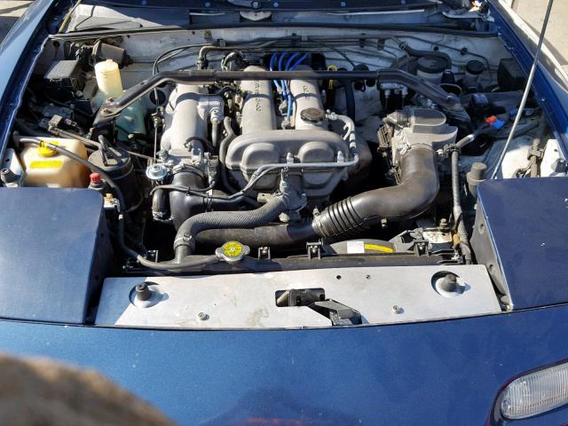 JM1NA3510L0153715 - 1990 MAZDA MX-5 MIATA BLUE photo 7