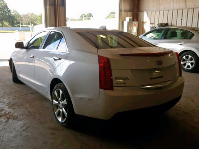 1G6AA5RA3F0138816 - 2015 CADILLAC ATS WHITE photo 3