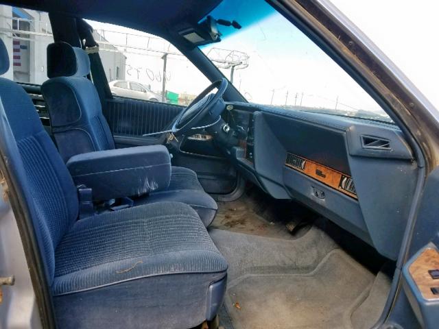 1G4AG55N0P6493490 - 1993 BUICK CENTURY SP BLUE photo 5