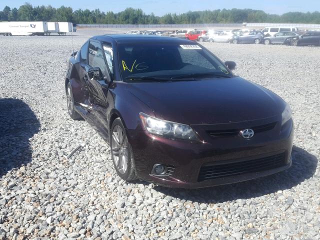 JTKJF5C75C3031121 - 2012 TOYOTA SCION TC 栗色 照片 1