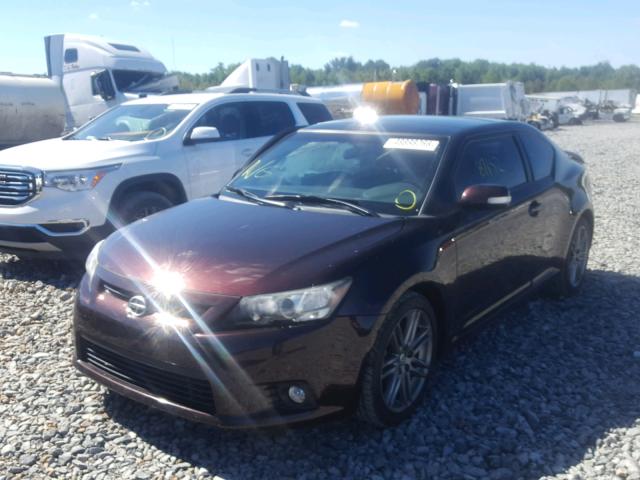 JTKJF5C75C3031121 - 2012 TOYOTA SCION TC 栗色 照片 2