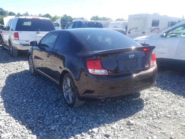 JTKJF5C75C3031121 - 2012 TOYOTA SCION TC 栗色 照片 3