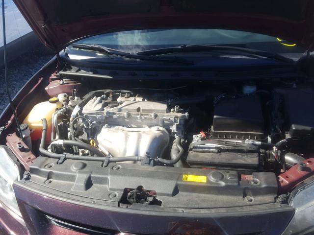 JTKJF5C75C3031121 - 2012 TOYOTA SCION TC 栗色 照片 7