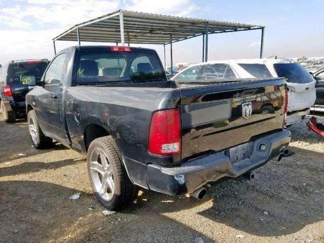 3C6JD6CT2CG162978 - 2012 DODGE RAM 1500 S BLACK photo 3