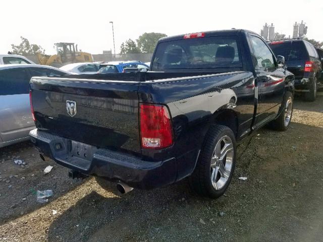 3C6JD6CT2CG162978 - 2012 DODGE RAM 1500 S BLACK photo 4