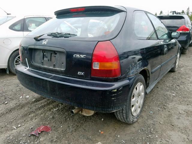 2HGEJ6436WH003078 - 1998 HONDA CIVIC DX BLACK photo 4