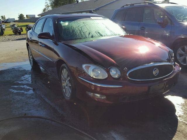 2G4WE587271176312 - 2007 BUICK LACROSSE C MAROON photo 1