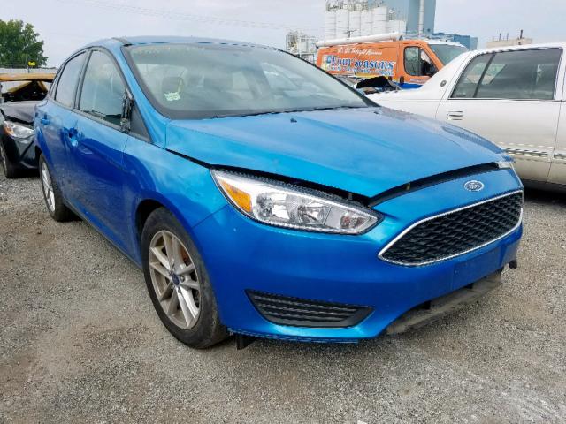 1FADP3F29GL403190 - 2016 FORD FOCUS SE BLUE photo 1