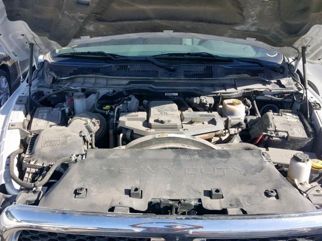 3C63R3GL9FG590635 - 2015 RAM 3500 ST WHITE photo 7