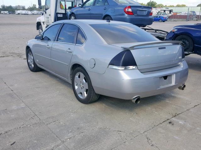2G1WD58CX69183411 - 2006 CHEVROLET IMPALA SUP 银色 照片 3