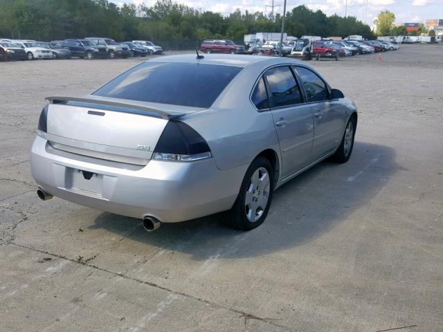 2G1WD58CX69183411 - 2006 CHEVROLET IMPALA SUP 银色 照片 4