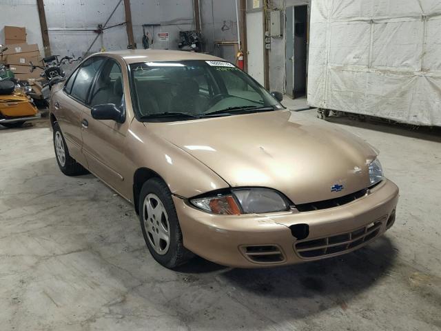 1G1JF5248Y7392396 - 2000 CHEVROLET CAVALIER L GOLD photo 1