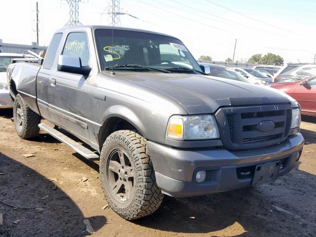 1FTZR45E36PA75249 - 2006 FORD RANGER SUP GRAY photo 1