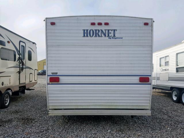 4YDT27B2937307416 - 2003 KEYSTONE HORNET WHITE photo 6