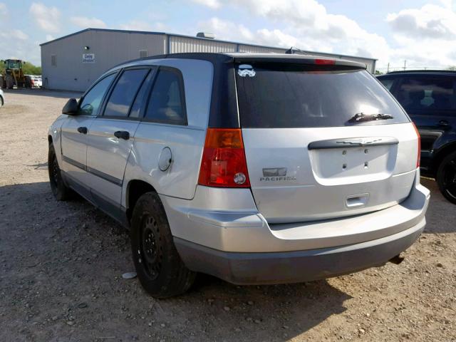 2A8GM48L27R129701 - 2007 CHRYSLER PACIFICA SILVER photo 3