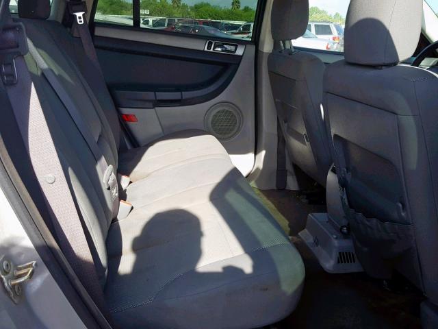 2A8GM48L27R129701 - 2007 CHRYSLER PACIFICA SILVER photo 6