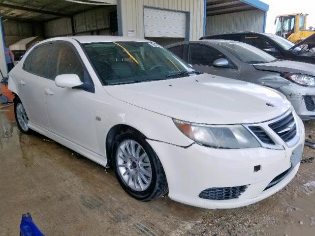 YS3FB49Y781140324 - 2008 SAAB 9-3 2.0T WHITE photo 1