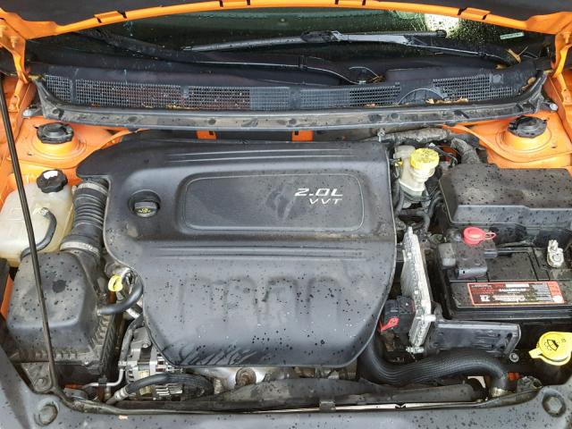 1C3CDFBAXDD334808 - 2013 DODGE DART SXT ORANGE photo 7