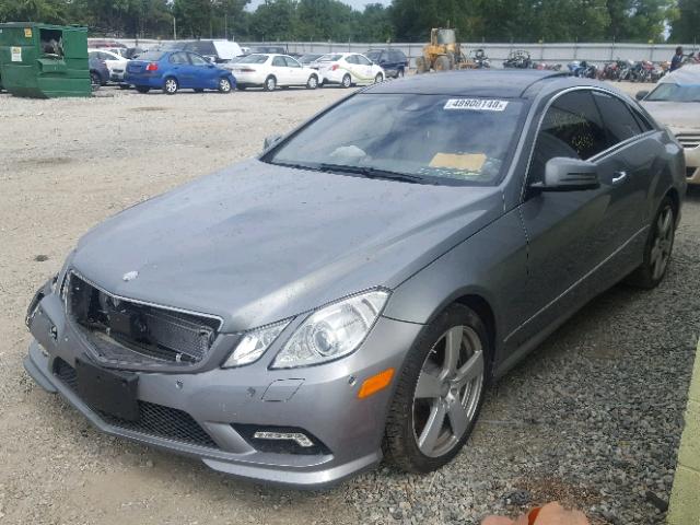 WDDKJ7CB9AF040075 - 2010 MERCEDES-BENZ E 550 GRAY photo 2