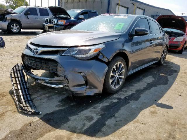 4T1BK1EB8GU202442 - 2016 TOYOTA AVALON XLE GRAY photo 2