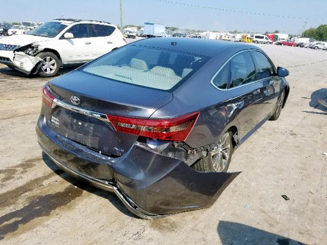4T1BK1EB8GU202442 - 2016 TOYOTA AVALON XLE GRAY photo 4