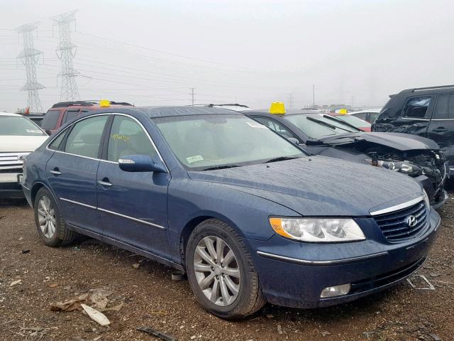 KMHFC46F59A388219 - 2009 HYUNDAI AZERA SE BLUE photo 1