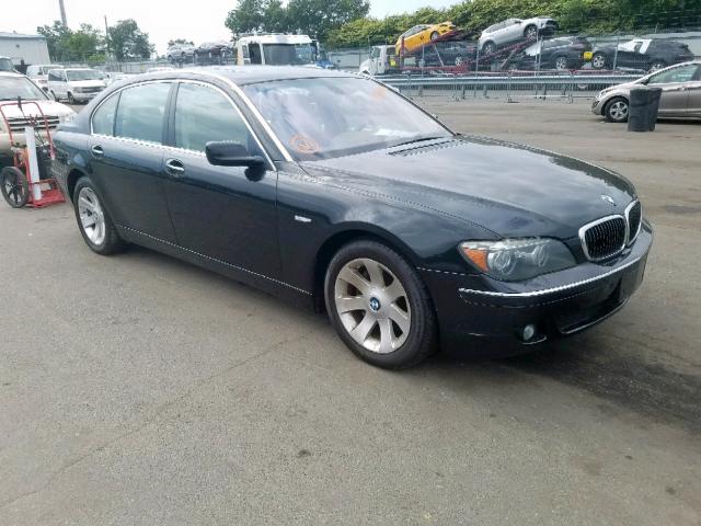 WBAHN83567DT66491 - 2007 BMW 750 BLACK photo 1