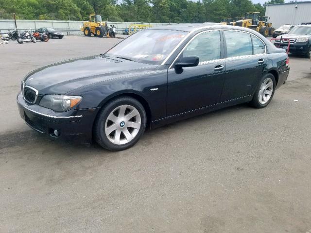 WBAHN83567DT66491 - 2007 BMW 750 BLACK photo 2