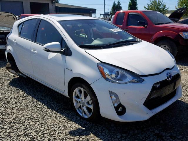 JTDKDTB3XG1131429 - 2016 TOYOTA PRIUS C WHITE photo 1