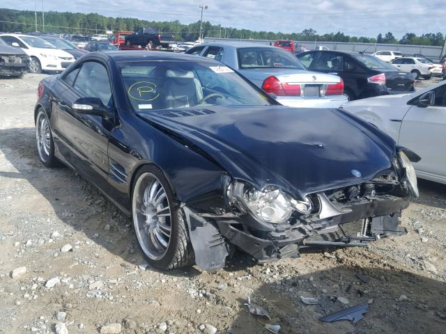 WDBSK75F03F016594 - 2003 MERCEDES-BENZ SL 500R BLACK photo 1