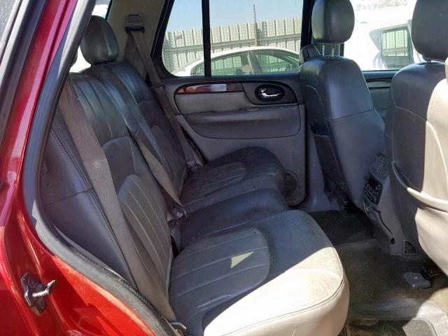 1GKDS13S622481608 - 2002 GMC ENVOY RED photo 6