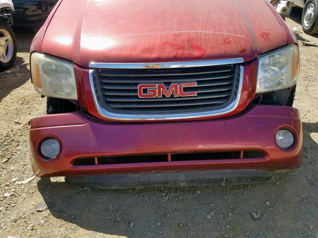 1GKDS13S622481608 - 2002 GMC ENVOY RED photo 9