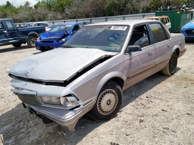 1G4AG55M0T6462340 - 1996 BUICK CENTURY GRAY photo 2